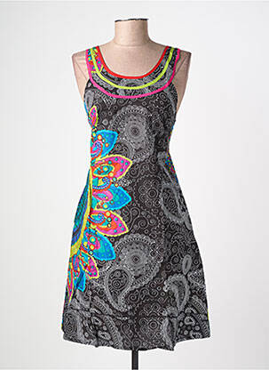 Rochie scurtă fără mâneci fără mâneci negru BAMBOO'S femeie