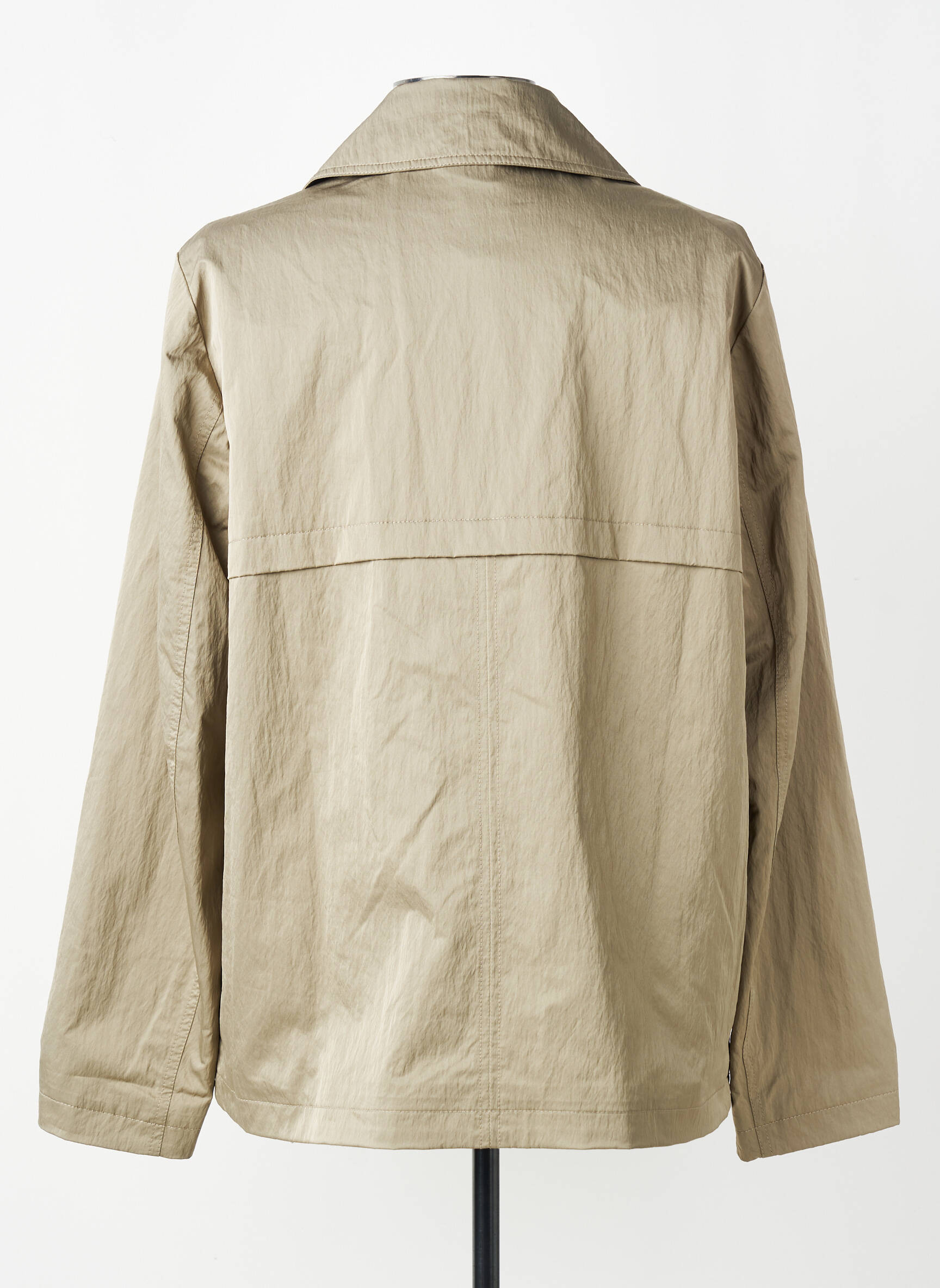 Trench buzunare fără glugă verde BETTY BARCLAY femeie