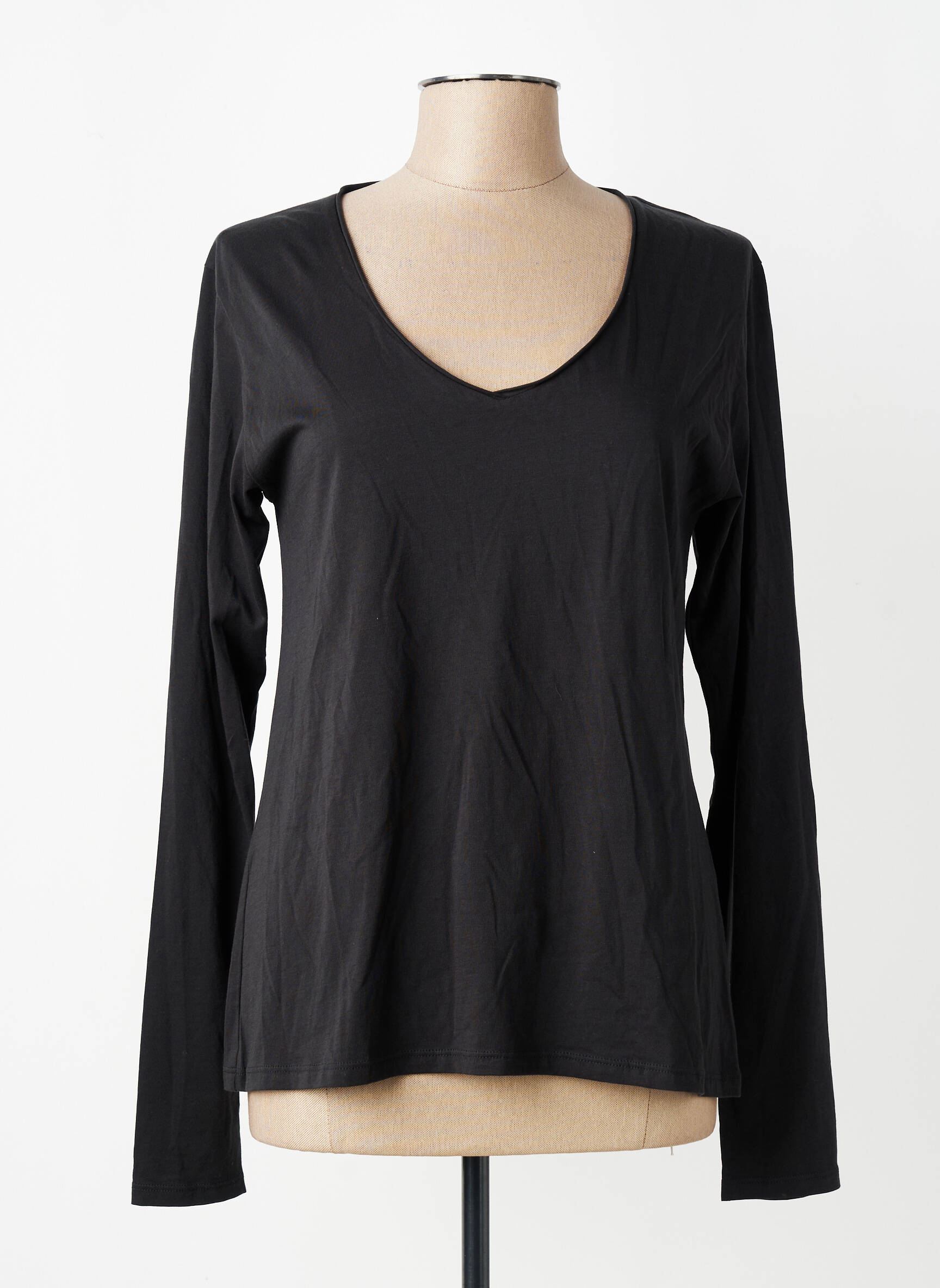 Tricou mâneci lungi mâneci lungi negru ANONYM APPAREL femeie