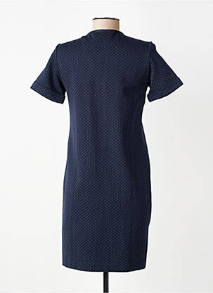 Rochie scurtă mâneci scurte mâneci scurte albastru I.CODE (By IKKS) femeie