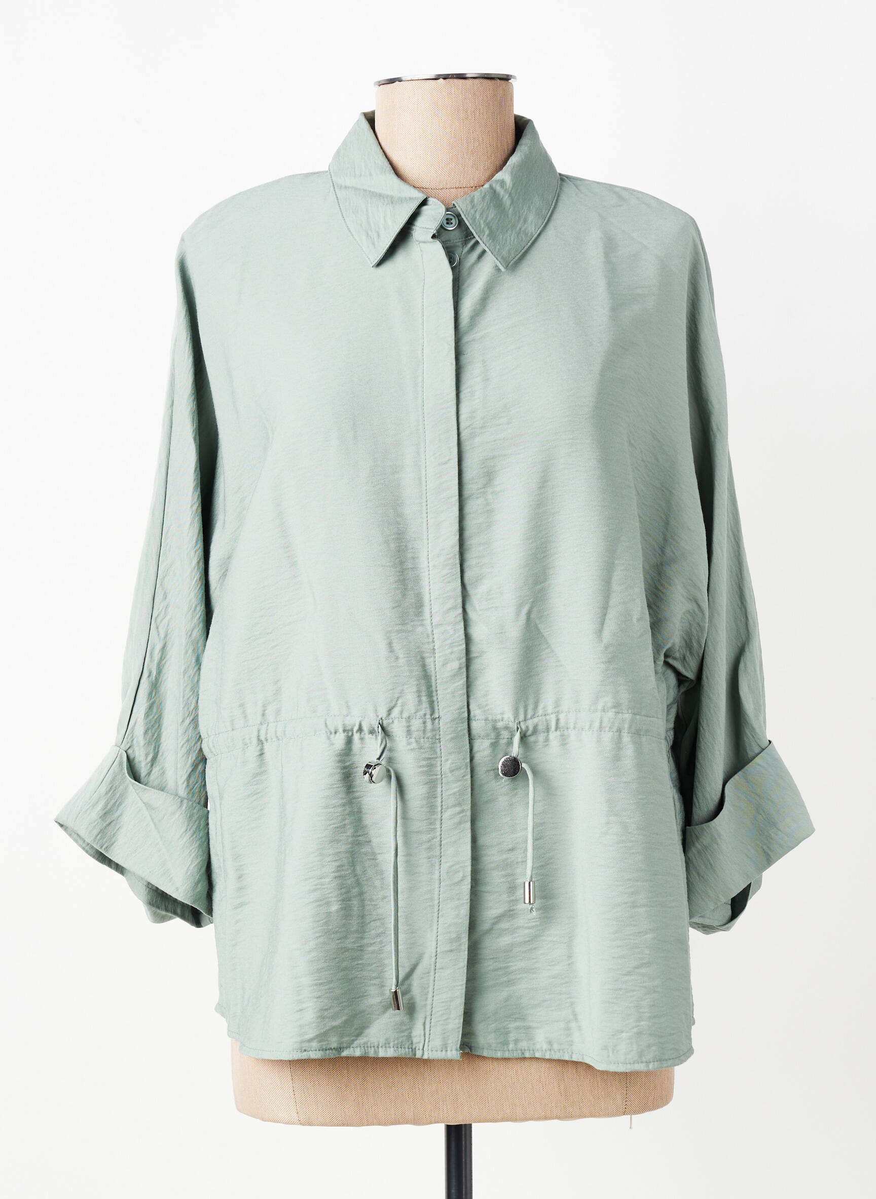 Jachete casual guler de bluză verde BETTY BARCLAY femeie
