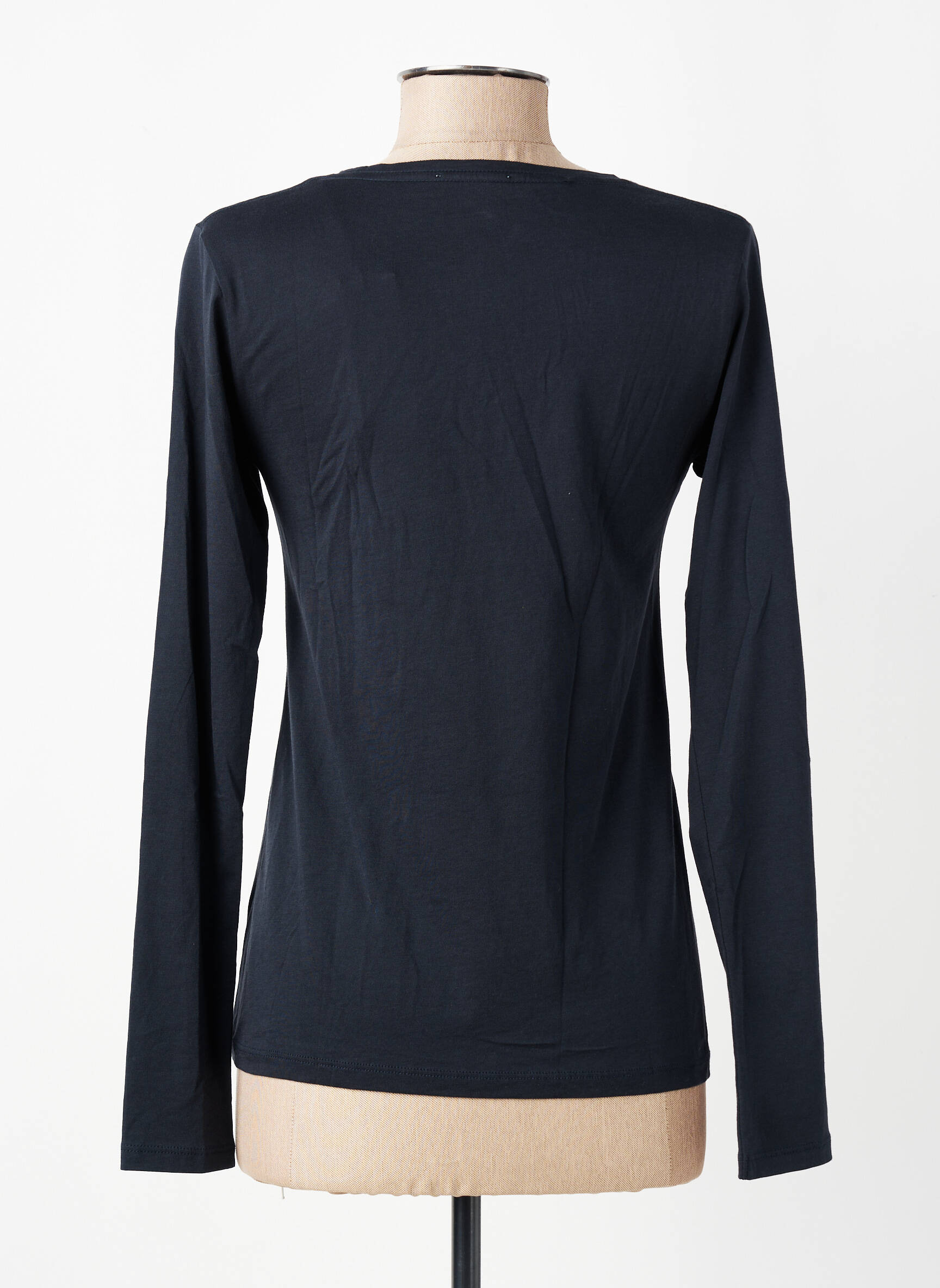 Tricou mâneci lungi mâneci lungi albastru ANONYM APPAREL femeie