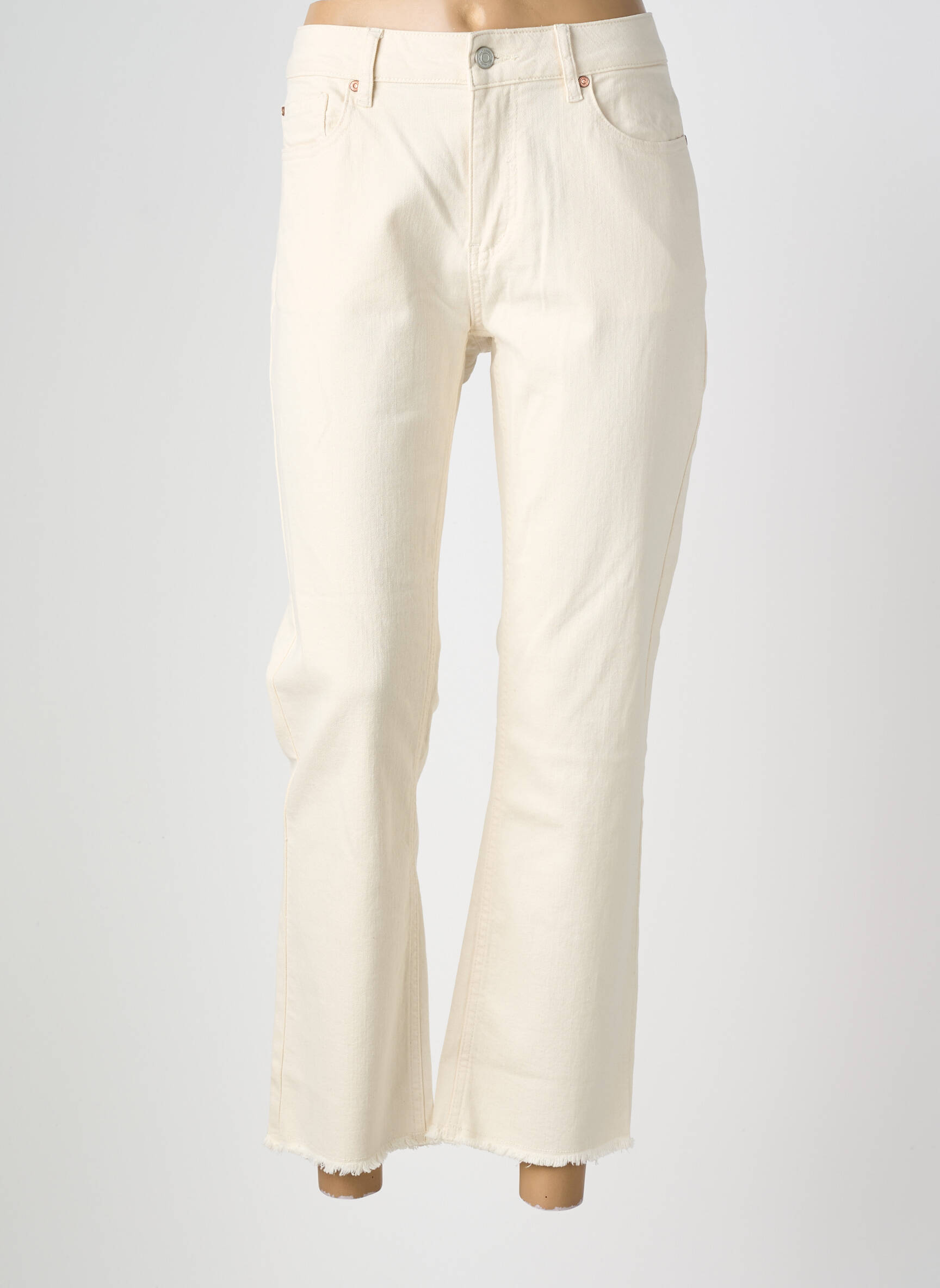 Blugi bootcut mărime normală mărime normală bej MKT STUDIO femeie
