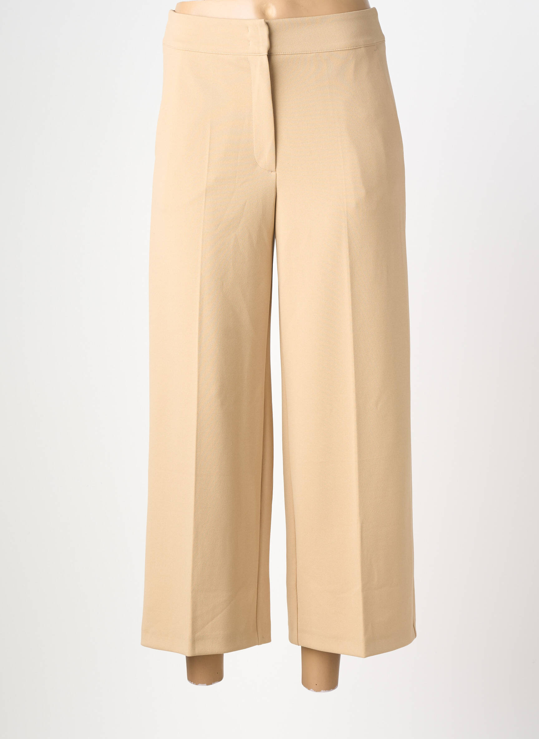 Pantalon 7/8 talie elastică mărime normală bej BETTY BARCLAY femeie
