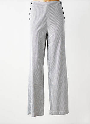 Pantalon drept mărime normală mărime normală gri LA PETITE FRANCAISE femeie