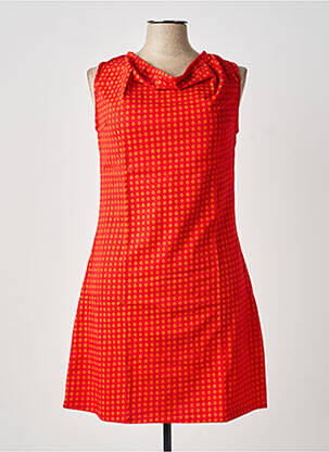 Rochie scurtă fără mâneci fără mâneci roșu SINOE BY BAMBOO'S femeie