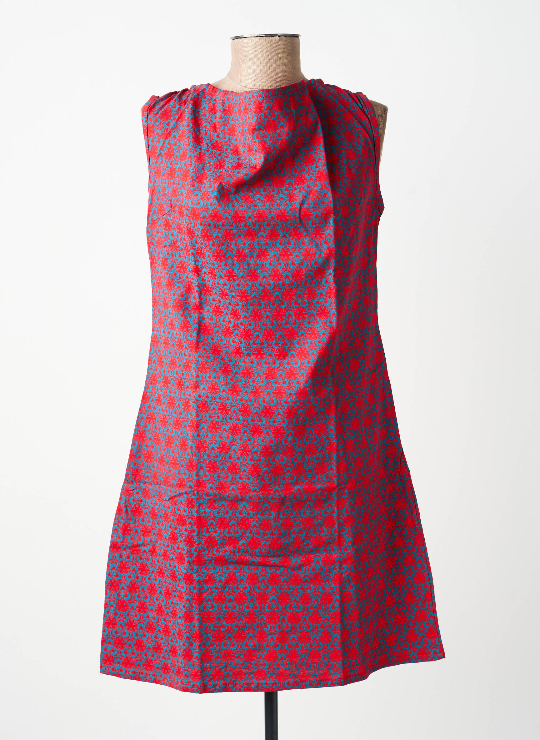 Rochie scurtă fără mâneci fără mâneci roșu SINOE BY BAMBOO'S femeie
