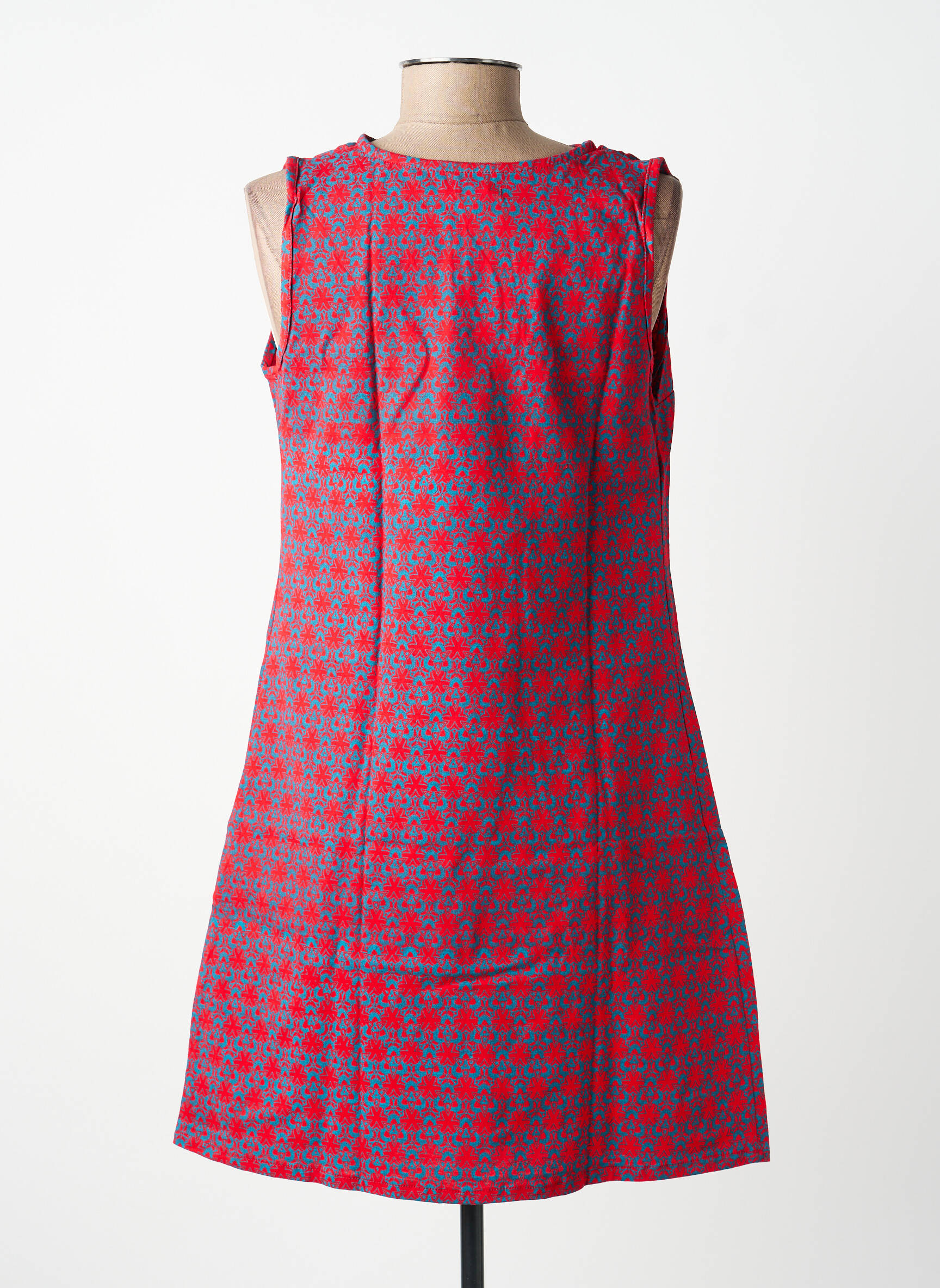 Rochie scurtă fără mâneci fără mâneci roșu SINOE BY BAMBOO'S femeie