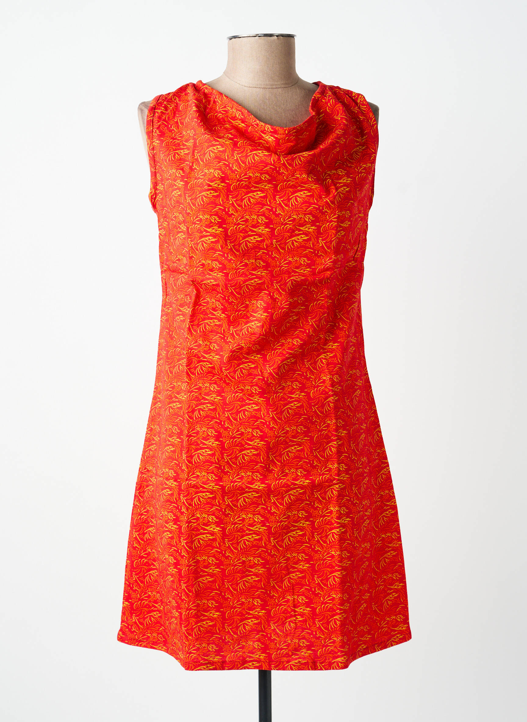 Rochie scurtă fără mâneci fără mâneci roșu SINOE BY BAMBOO'S femeie