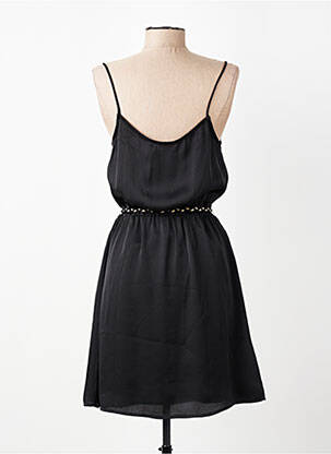 Rochie midi țesătură crep bretele subțiri negru MOLLY BRACKEN femeie
