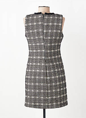 Rochie scurtă croială fluidă fără mâneci negru ARTIGLI femeie