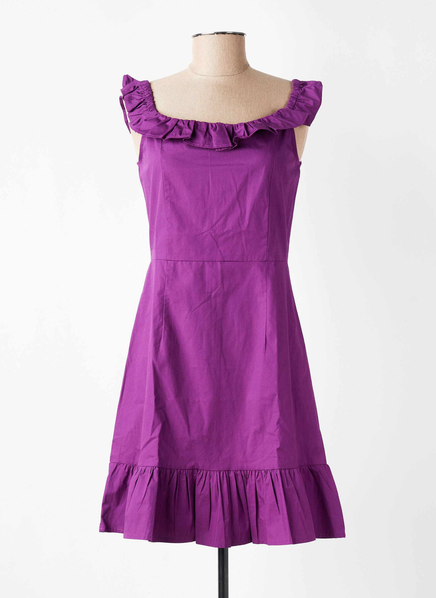 Rochie scurtă fără mâneci fără mâneci violet MOLLY BRACKEN femeie