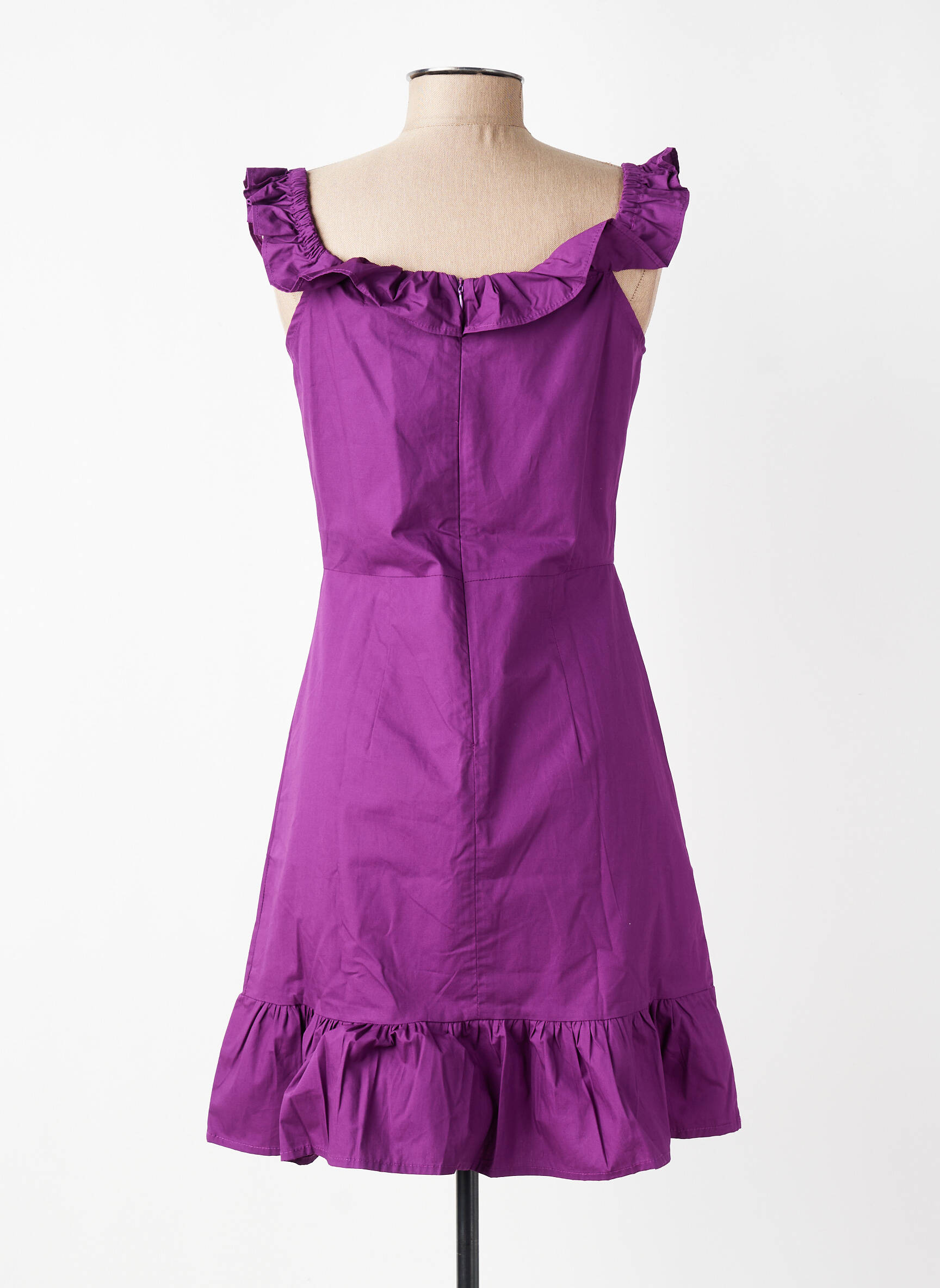 Rochie scurtă fără mâneci fără mâneci violet MOLLY BRACKEN femeie