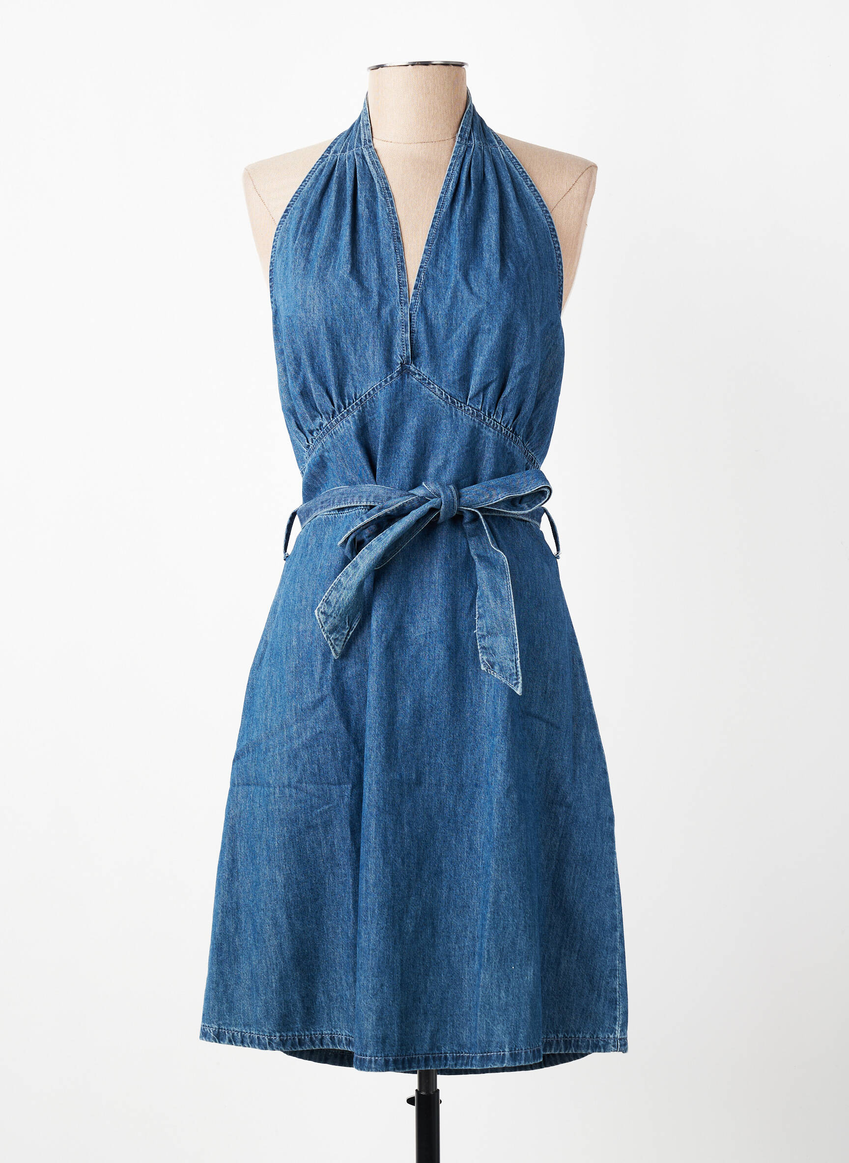 Rochie midi fără mâneci fără mâneci albastru LILI SIDONIO femeie