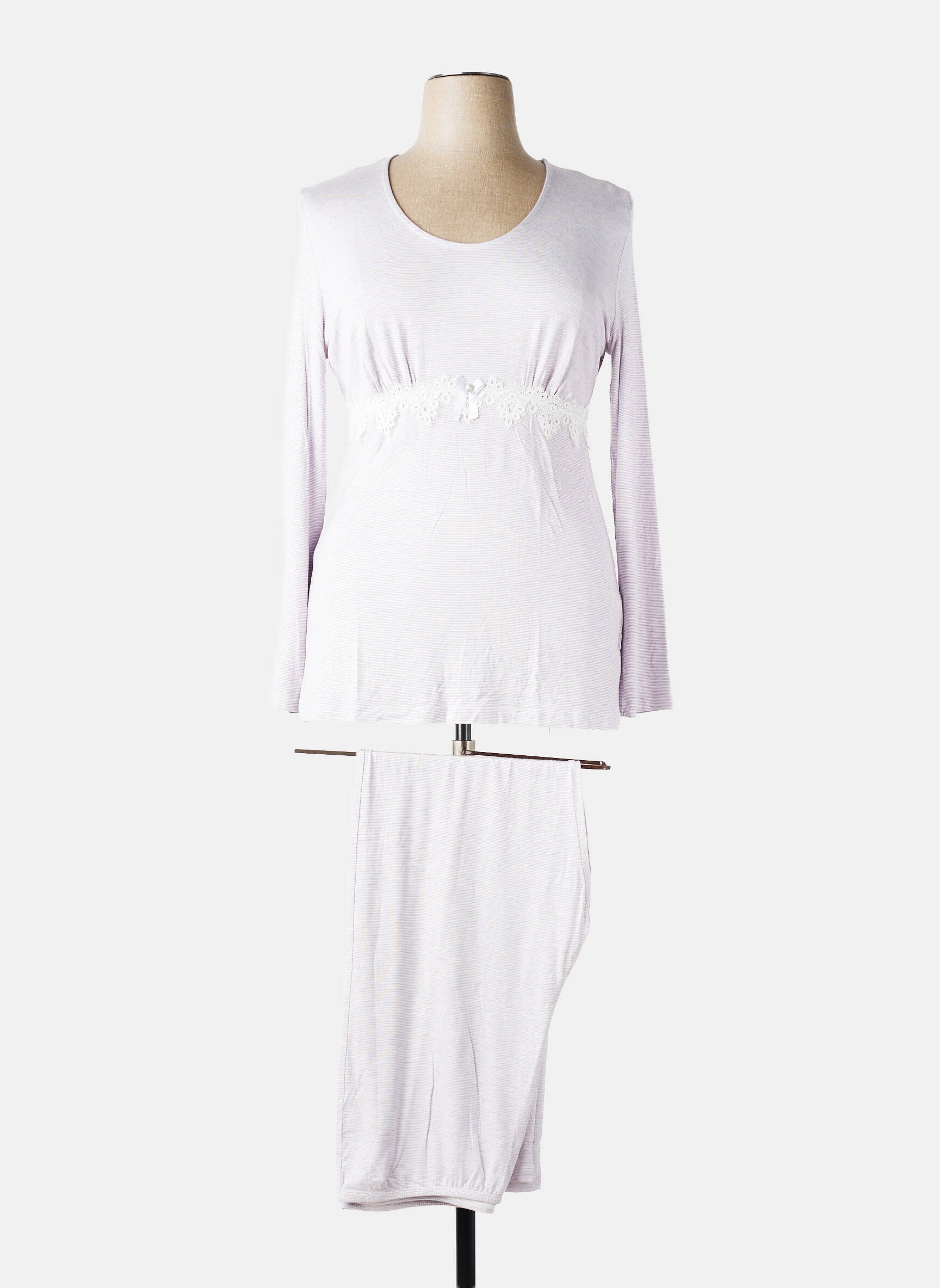 Pijama țesătură jerseu violet TRIUMPH femeie