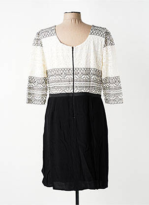 Rochie midi mâneci 3/4 mâneci 3/4 bej PAUSE CAFE femeie
