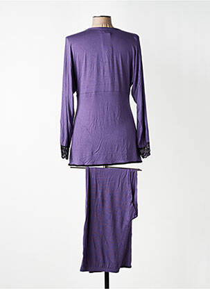 Pijama țesătură jerseu violet TRIUMPH femeie