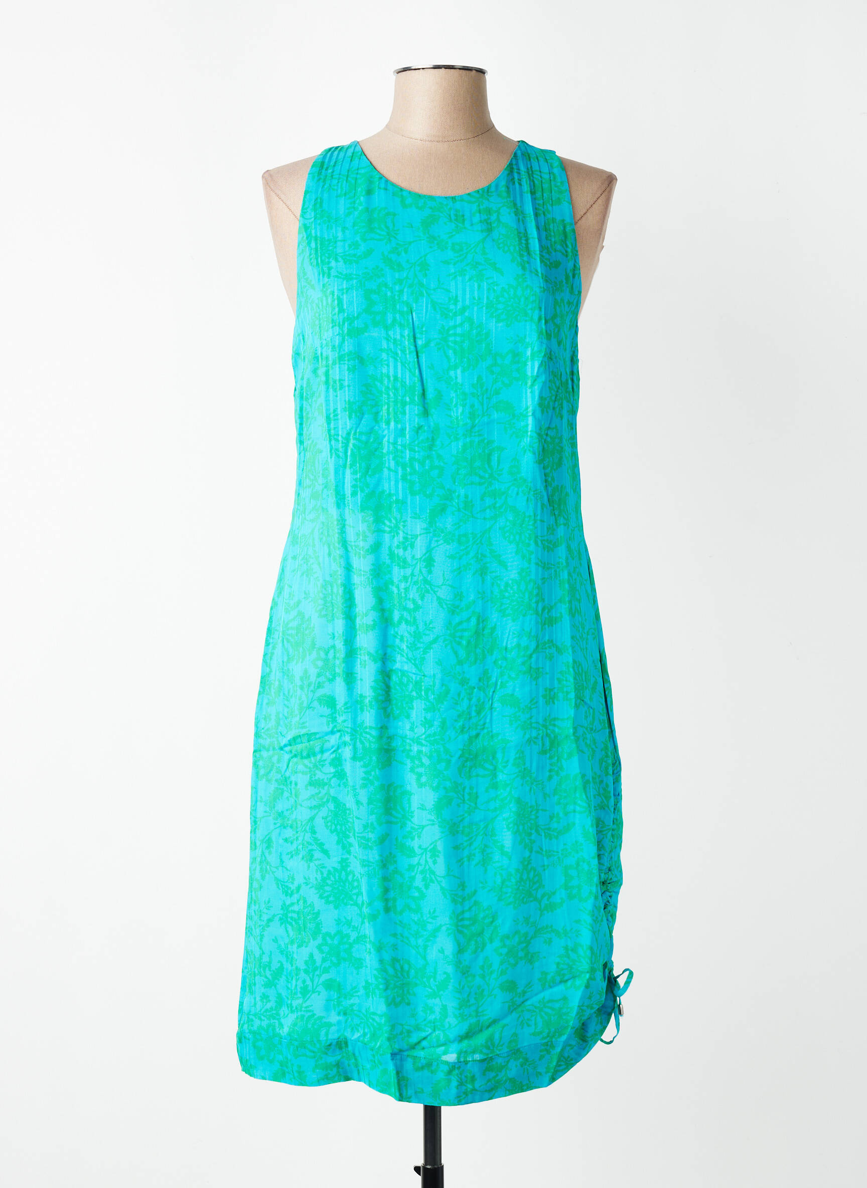 Rochie midi fără mâneci fără mâneci verde EVA KAYAN femeie
