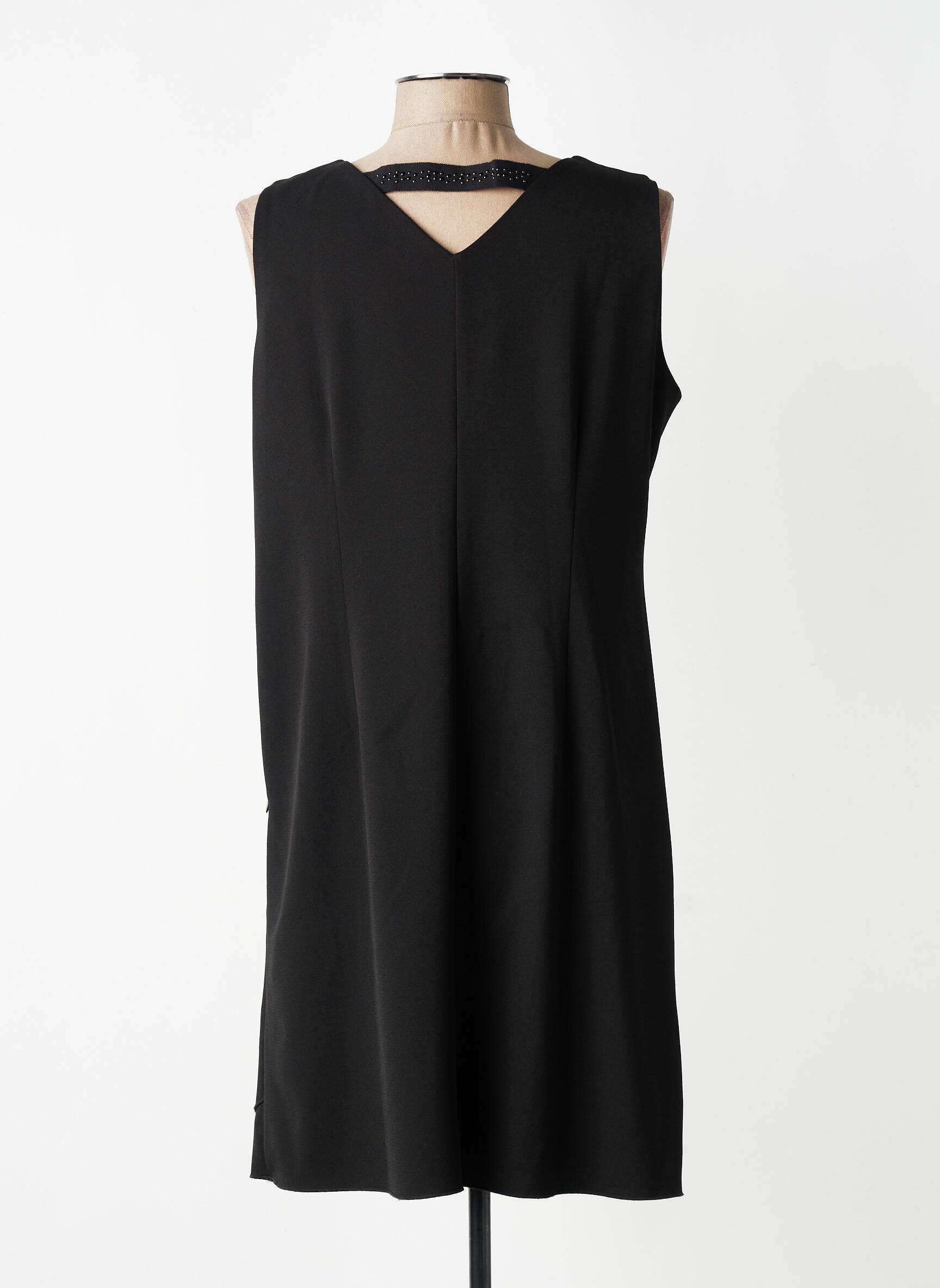 Rochie midi fără mâneci fără mâneci negru PAUSE CAFE femeie