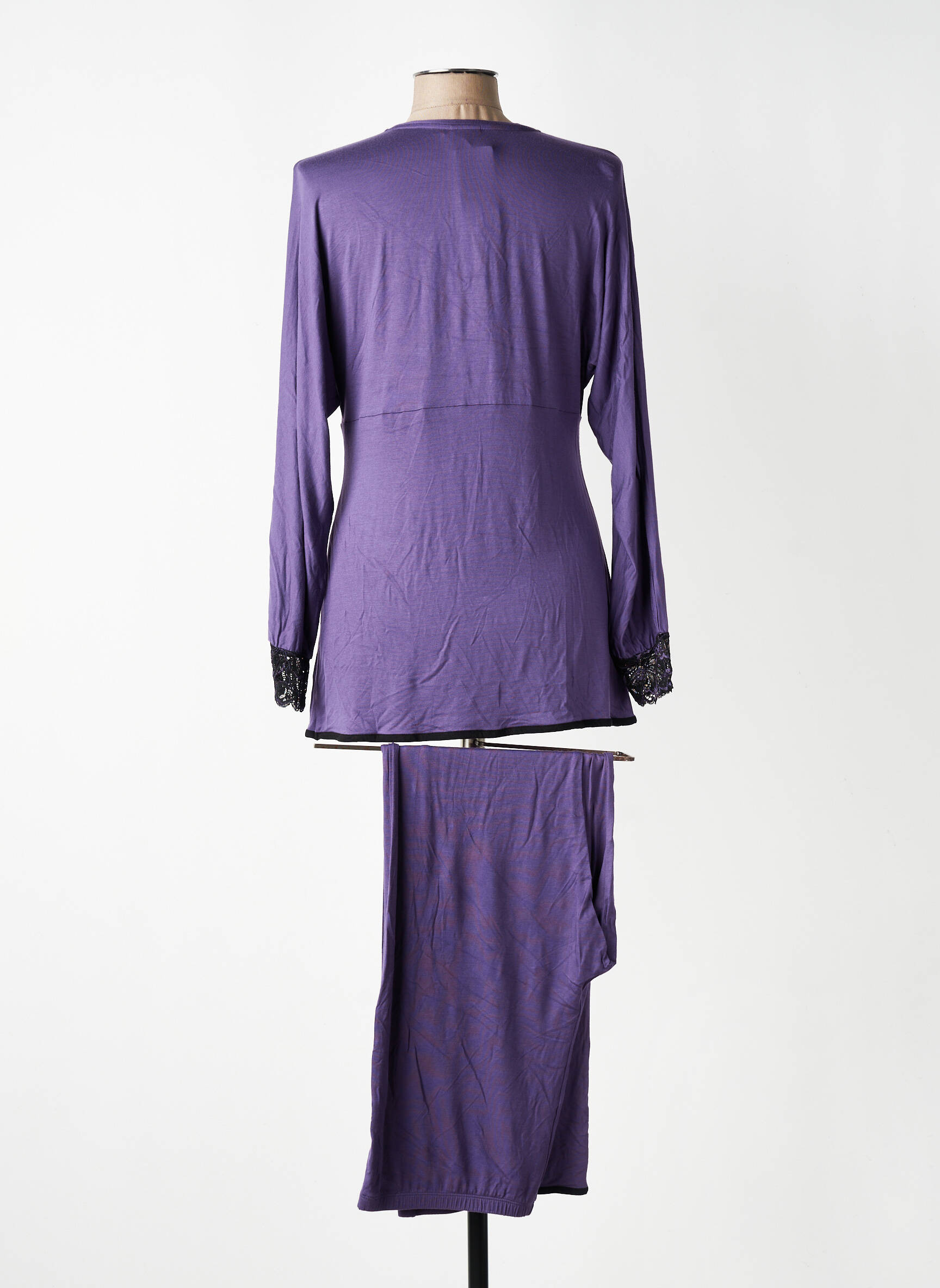 Pijama țesătură jerseu violet TRIUMPH femeie