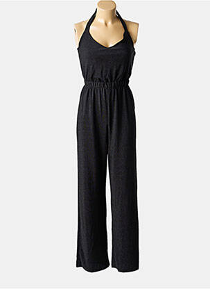 Salopetă-pantalon bretele subțiri bretele subțiri negru GRACE & MILA femeie
