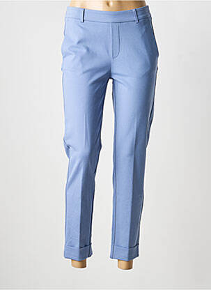 Pantalon 7/8 elasticitate mărime normală albastru YAYA femeie