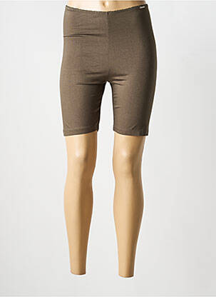 Pantalon de ciclism subțire verde MALOKA femeie