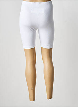 Pantalon de ciclism subțire alb MALOKA femeie
