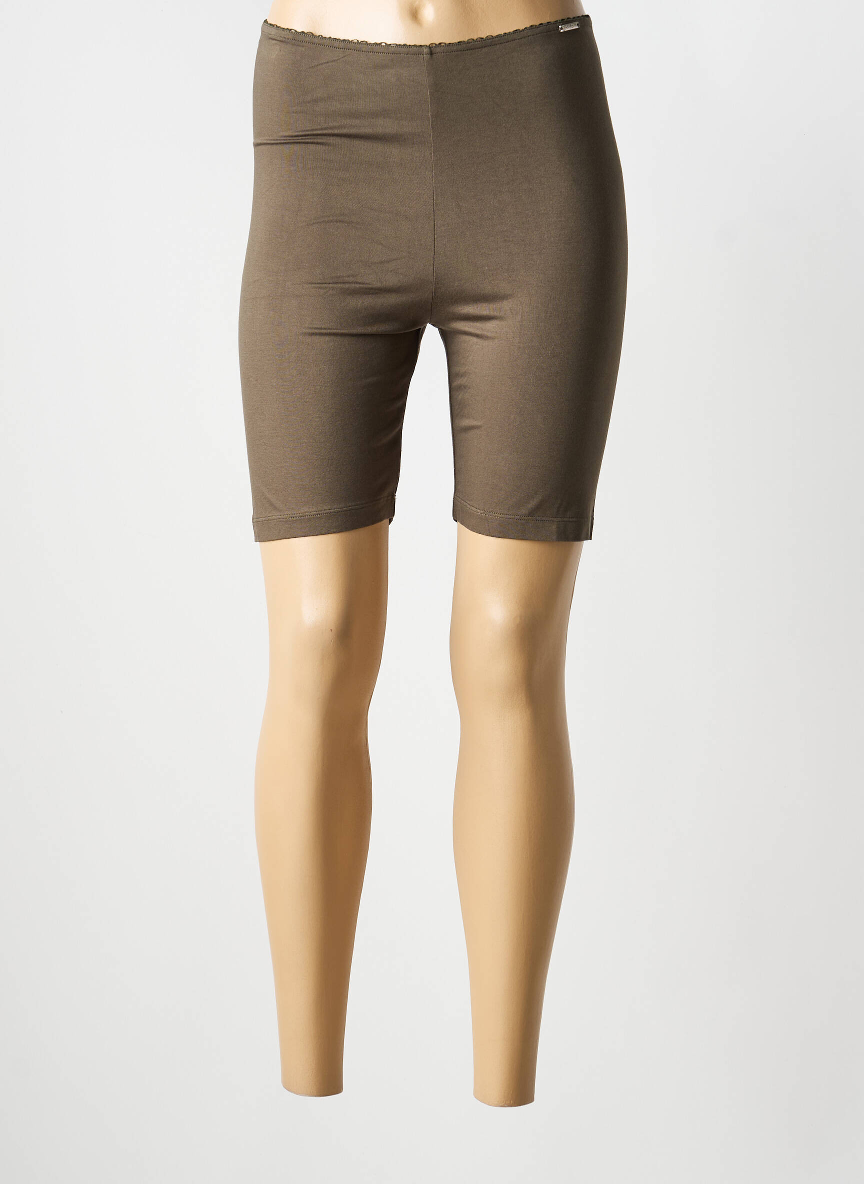 Pantalon de ciclism subțire verde MALOKA femeie