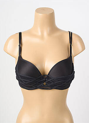 Lenjerie maternitate efect material satinat negru CHANTELLE femeie