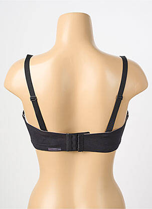 Sutien efect material satinat top sutien modelat negru CHANTELLE femeie