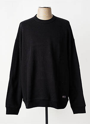 Hanorac elasticitate mâneci lungi negru TOMMY HILFIGER bărbat