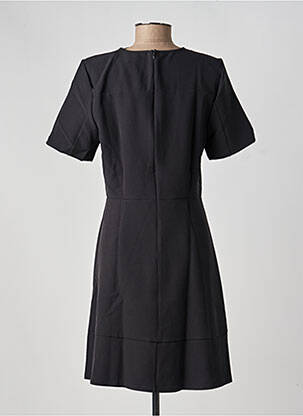 Rochie scurtă închidere cu fermoar la spate mâneci scurte negru TOMMY HILFIGER femeie