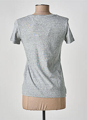 Tricou serigrafie mâneci scurte gri LEVI'S femeie
