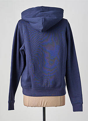 Hanorac cu glugă broderie mâneci lungi albastru TOMMY HILFIGER femeie