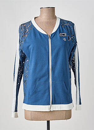 Jachete casual buzunare albastru ANANKE femeie