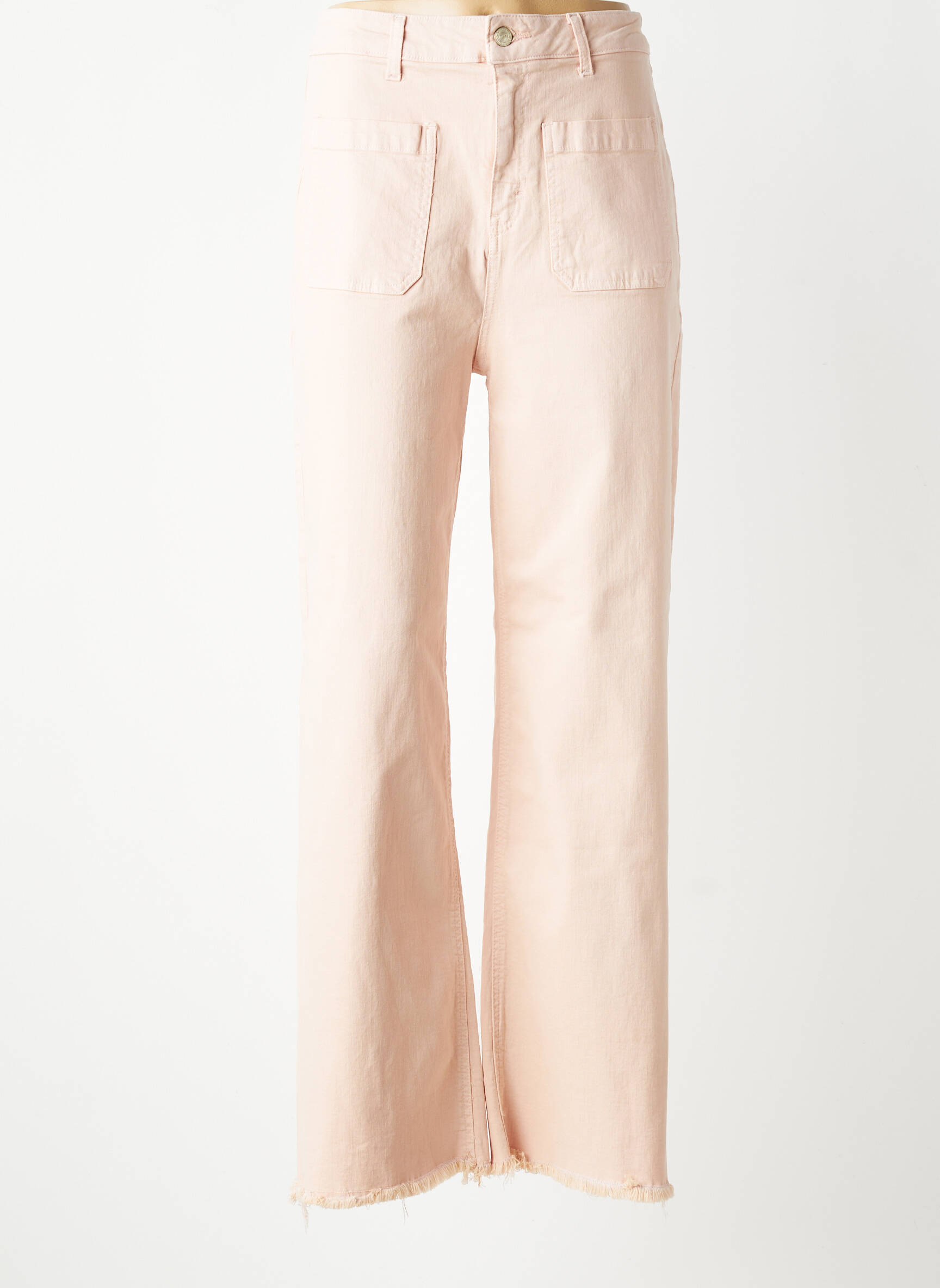 Pantalon drept elasticitate mărime normală roz MUSE femeie