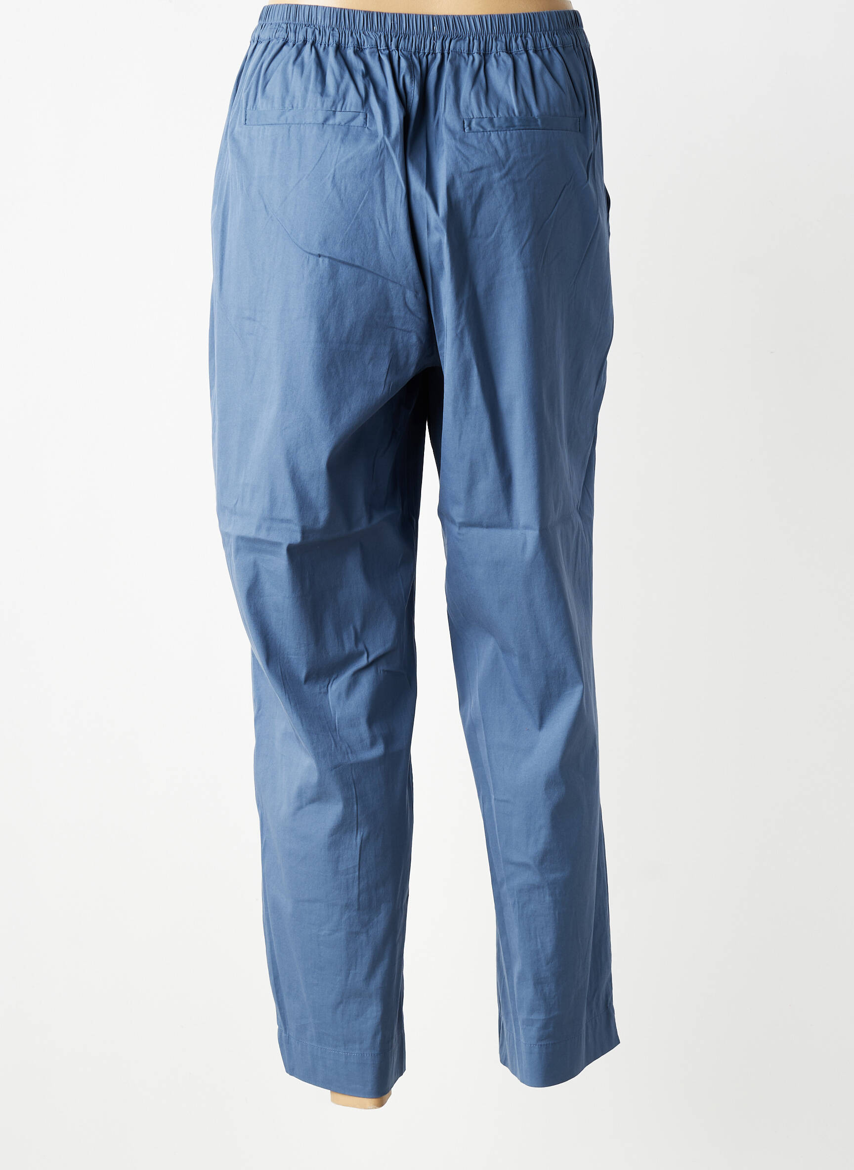 Pantalon drept elasticitate mărime normală albastru ESE O ESE femeie