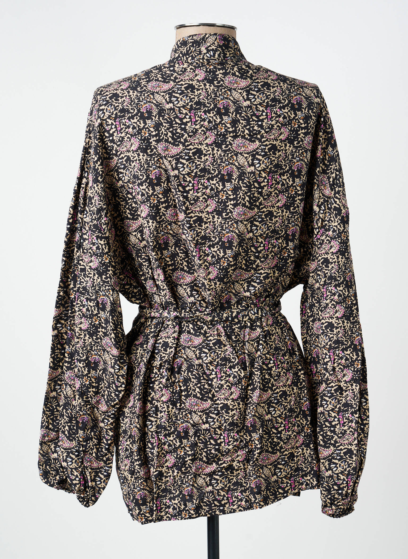 Jachete kimono mâneci lungi negru LAURE + MAX femeie