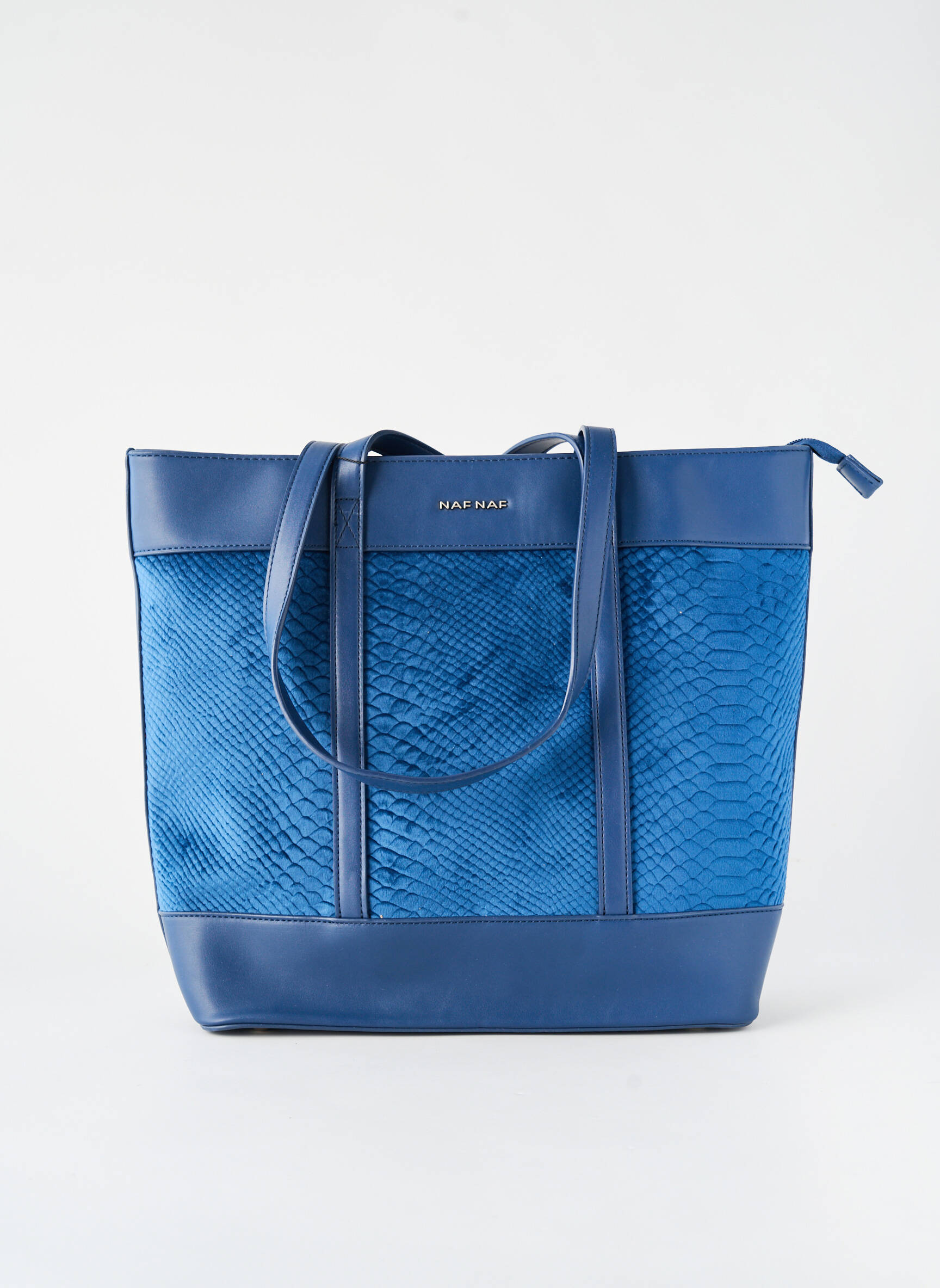 Geantă formă de geantă shopper formă de geantă shopper albastru NAF NAF femeie