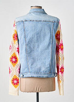 Jachete casual buzunare albastru MAISON ONADO femeie