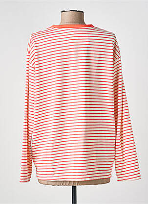 Tricou mâneci lungi mâneci lungi portocalie WIYA femeie