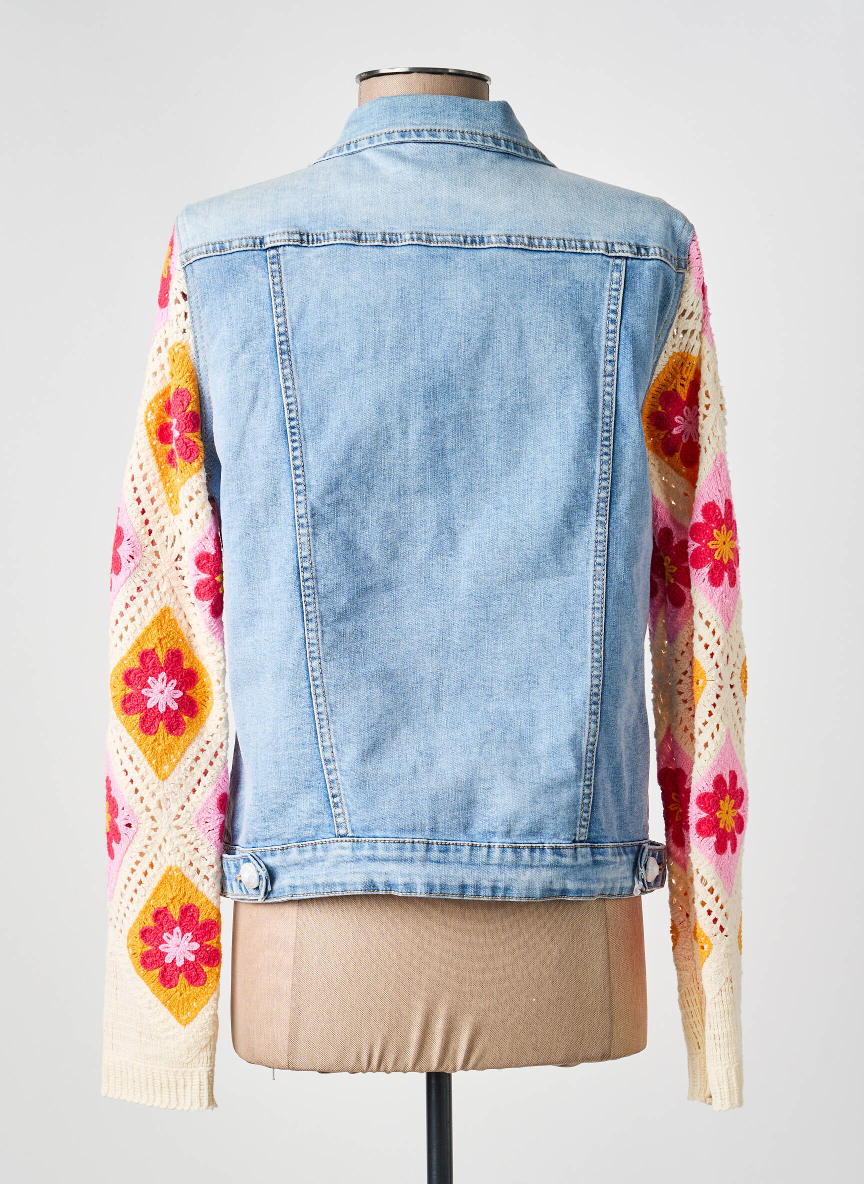 Jachete casual buzunare albastru MAISON ONADO femeie