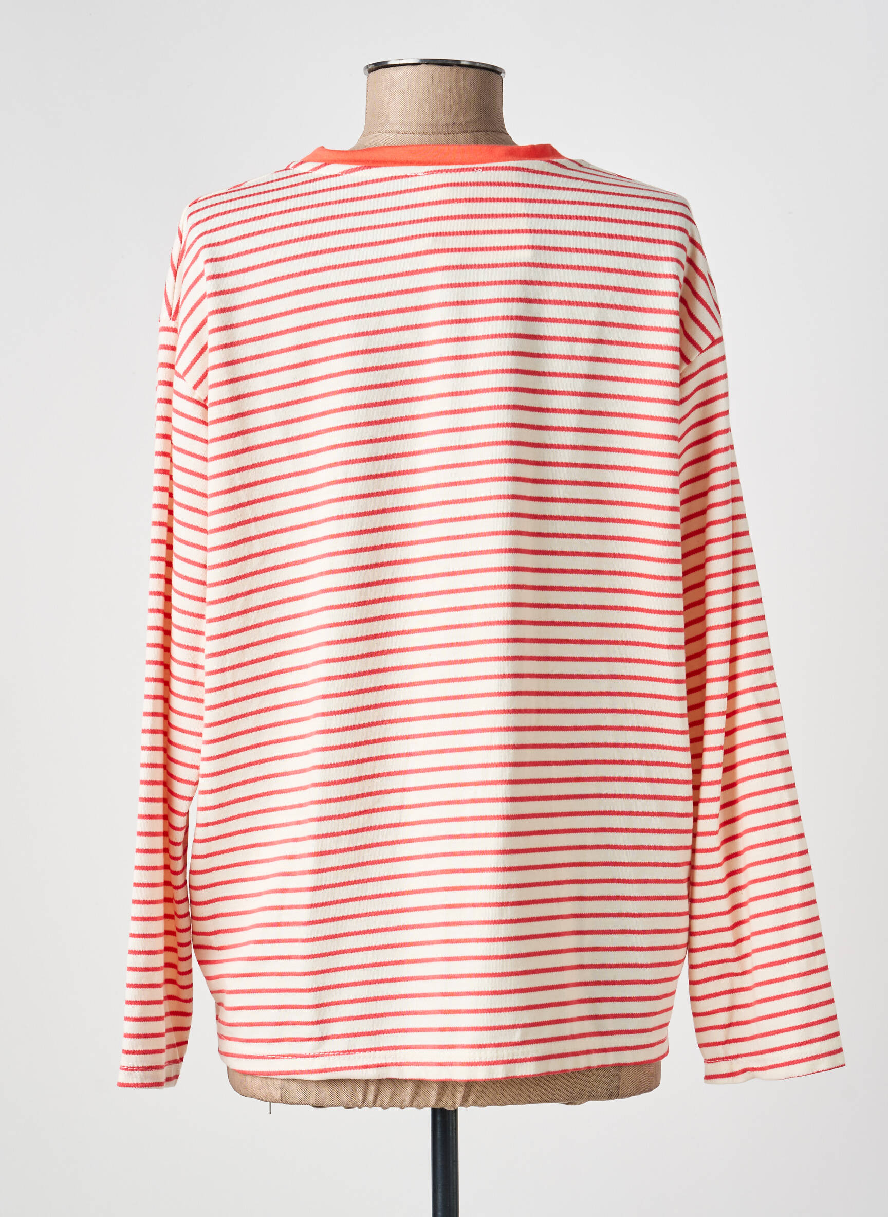 Tricou mâneci lungi mâneci lungi portocalie WIYA femeie