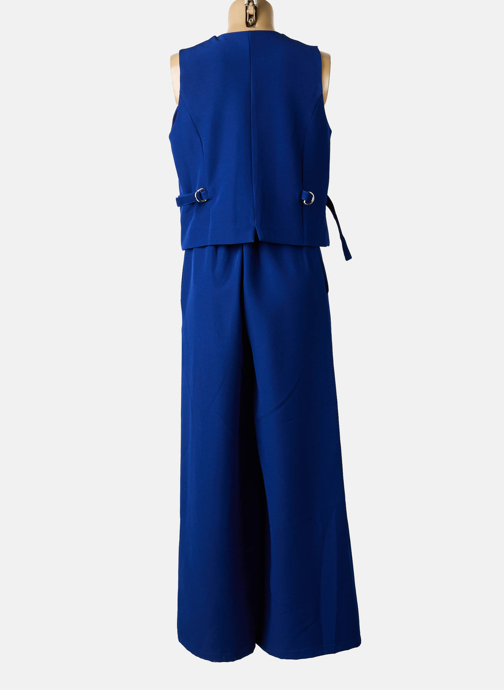 Set pantaloni buzunare albastru KEZY femeie
