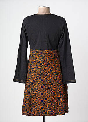 Rochie scurtă mâneci lungi mâneci lungi negru BAMBOO'S femeie