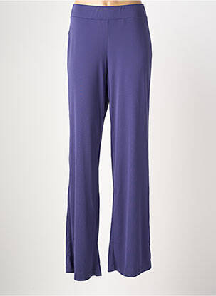 Pantalon evazat elasticitate talie înaltă violet DIANA GALLESI femeie