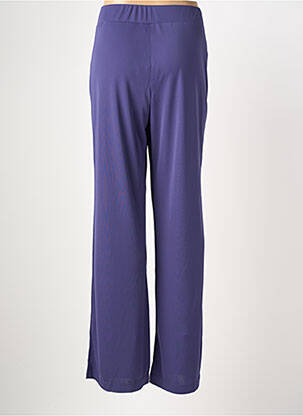 Pantalon evazat elasticitate talie înaltă violet DIANA GALLESI femeie