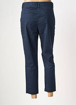 Pantalon 7/8 talie cu cleme mărime normală albastru ATELIER GARDEUR femeie