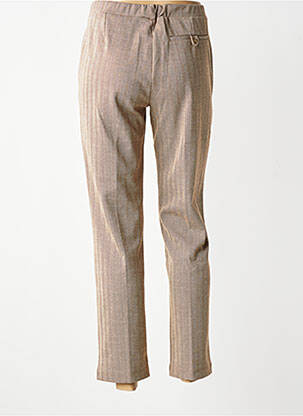Pantalon 7/8 elasticitate mărime normală maro YERSE femeie